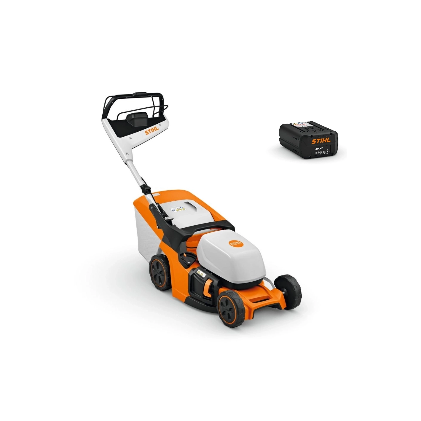 masina-de-tuns-gazon-rma-443-3-pv-cu-al-101-vp-acumulator Masina de tuns iarba pe acumulator STIHL RMA 443.3 PV - imagine 1