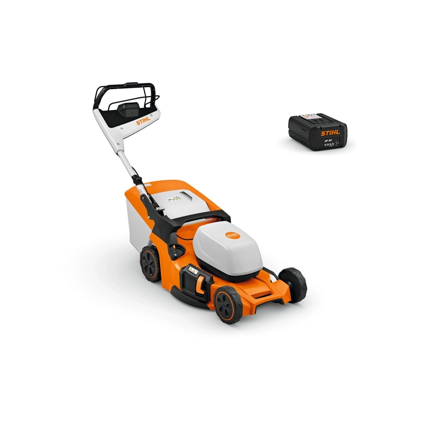 masina-de-tuns-gazon-rma-453-3-pv-cu-al-101-vp-acumulator Masina de tuns iarba pe acumulator STIHL RMA 453.3 PV - imagine 1